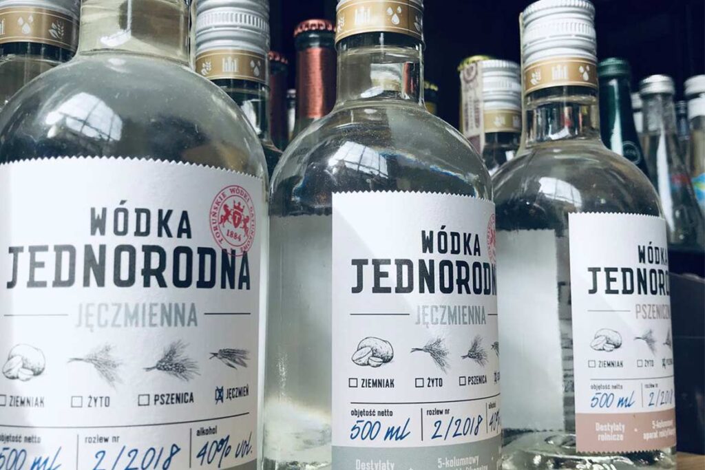 Toruńska wódka jednorodna
